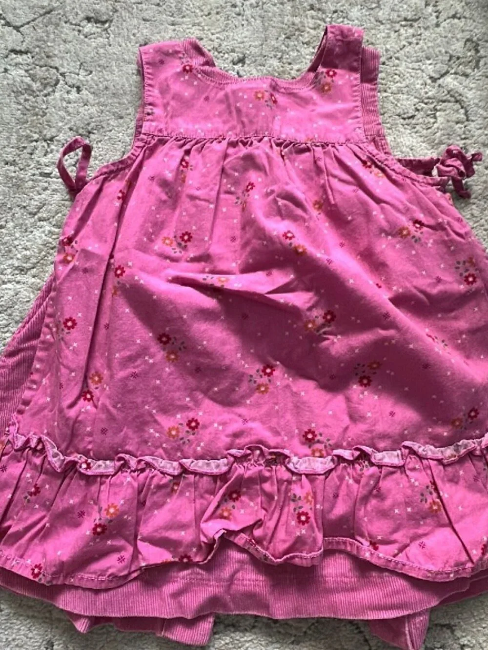 Vintage 2006 Gymboree pink dress two piece 18-24 months